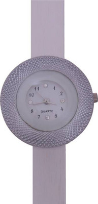 

Miss Perfect White Ring Chakri Pu Girls anr Women Watch Watch - For Women