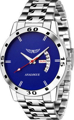 

Analogue ANLG-418-DD Blue Moon Day and Date Functioning Series Watch - For Men