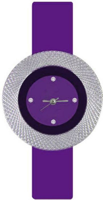 

Miss Perfect Purple Ring Chakri Pu Girls anr Women Watch Watch - For Women