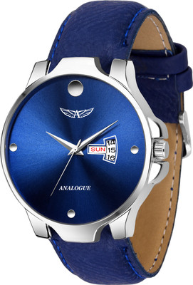 

Analogue ANLG-417-DD Blue Moon Day and Date Functioning Series Watch - For Men