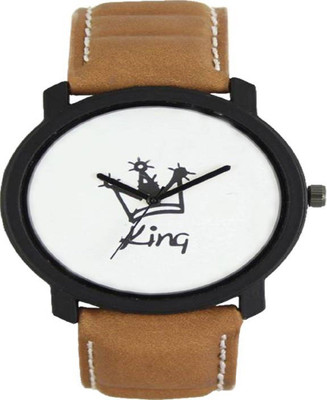 

Talgo TGKINGMEN New Arrival 2018 Collection White Dial Brown Leather Strap Watch - For Men