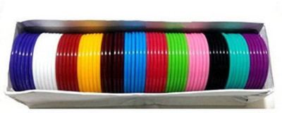BestVBuy Silk Thread jewellery making bangle 6 cut 2.6 size - 72 Banbles