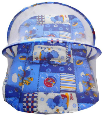 

Kidoyzz Mosquito Protector Comfy Baby Sleeping Mosquito Net KDPLG036 Portable Crib(Fabric, Multicolor)
