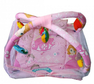 

Kidoyzz Mosquito Protector Comfy Baby Sleeping Mosquito Net KDPLG012 Portable Crib(Fabric, Multicolor)