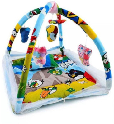 

Kidoyzz Mosquito Protector Comfy Baby Sleeping Mosquito Net KDPLG011 Portable Crib(Fabric, Multicolor)