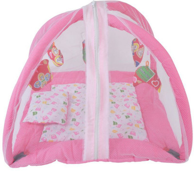 

Kidoyzz Mosquito Protector Comfy Baby Sleeping Mosquito Net KDPLG043 Portable Crib(Fabric, Multicolor)