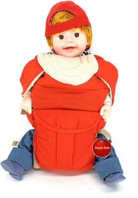 

Aayat Kids SmartBuy Rich Safer 27 Baby Carrier(Red, Front Carry facing in)