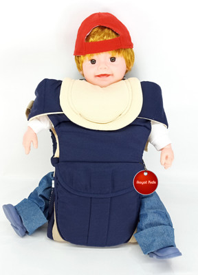 Aayat Kids SmartBuy Rich Safer 07 Baby Carrier(Dark Blue, Front Carry facing in)