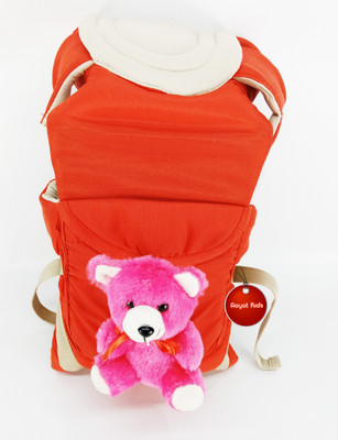 

Aayat Kids SmartBuy Rich Safer Teddy Bear 39 Baby Carrier(Red, Front Carry facing in)
