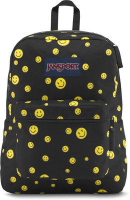 

JanSport Exposed 25 L Backpack(Black), Miles of smiles
