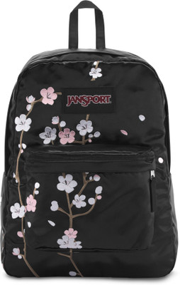 

JanSport Super Fx 25 L Backpack(Black), Satin sideline