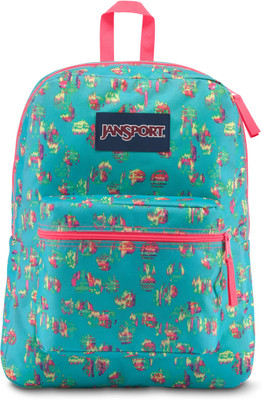 

JanSport Exposed 25 L Backpack(Green), Mirage dots