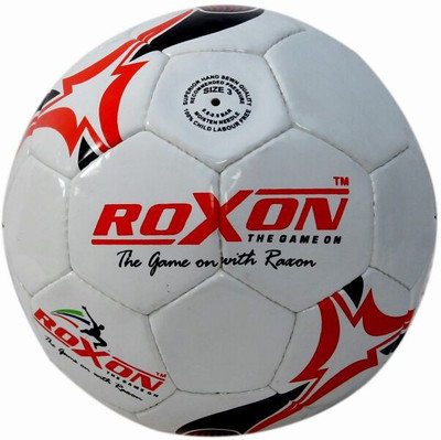 

Roxon PU -05 Football - Size: 5(Pack of 1, Red), White