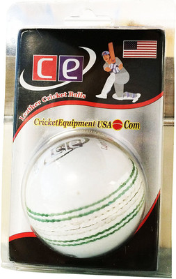 

VibeX ™ Sports Cricket Hard Ball SUPER TEST - WHITE Yorker™ Waterproof Cricket Leather Ball(Pack of 1, White)