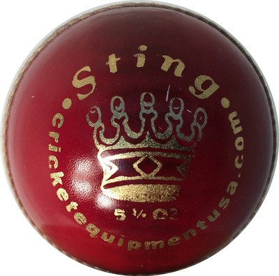 

VibeX ® Hat Trick Red 4-Piece Cricket Ball Swing™ Fighter Waterproofed Cricket Leather Ball(Pack of 1, Red)