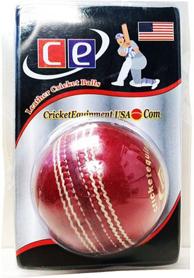 

QUINERGYS ™ Greenlands Test Red Cricket Ball 4-Piece Pacer™ Test Waterproof Cricket Leather Ball(Pack of 1, Red)