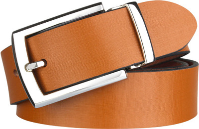 

ZORO Men Formal, Casual, Party Tan Genuine Leather Belt, Executive tan