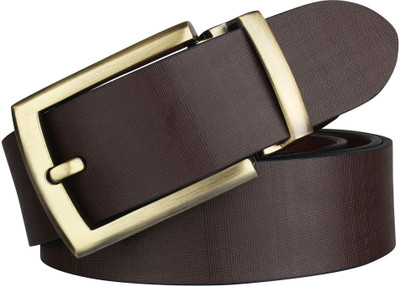 

ZORO Men Formal, Casual, Party Brown Genuine Leather Belt, Antique brown