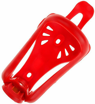 

fastped Mountain MTB Bike Cycling Bicycle Outdoor Adjustable Water Bottle Holder Cage Mount Bracket Rack - red Bicycle Bottle Holder