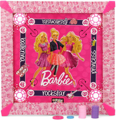 

Barbie Kids Carrom Board (17x17 inch) Board Game