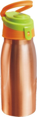 

Veda Home & Lifestyle VEDA COPPER 650 ml MATT FINISH HANDLE SIPPER BOTTLE 650 ml Sipper(Pack of 1, Brown)