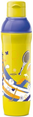Milton KOOL ACTIVE 600 Insulated Water Bottle Ideal For Kids 600 ml Bottle  (Pack of 1, Yellow, Plastic)