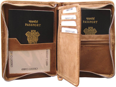 

ABYS Genuine Leather 8 Card Holder(Set of 1, Tan)