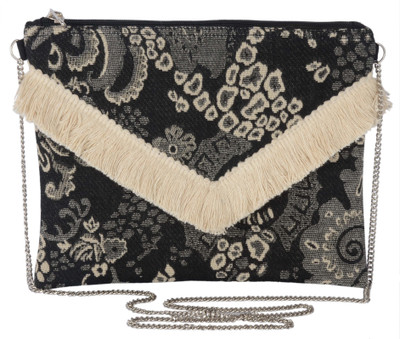 

Rezzy Party Black Clutch