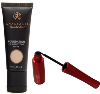 

anastasia beverly vills Foundation Fond de teint SPF 15 With liquid last Eyeliner(Set of 2)