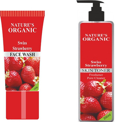 

Nature's faces wash & skin toner(Set of 2)