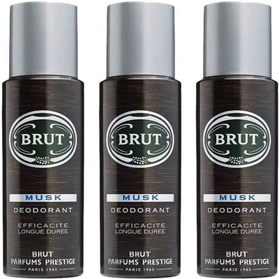 

Brut MUSK Deodorant Spray - For Men(600 ml, Pack of 3)