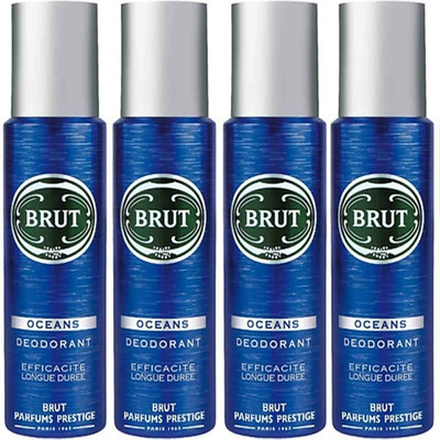 

Brut OCEANS Deodorant Spray - For Men(800 ml, Pack of 4)