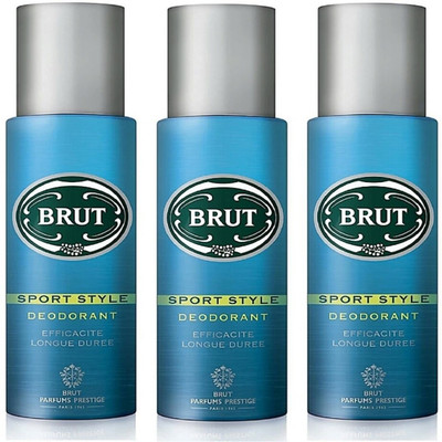 

Brut SPORT STYLE Deodorant Spray - For Men(600 ml, Pack of 3)