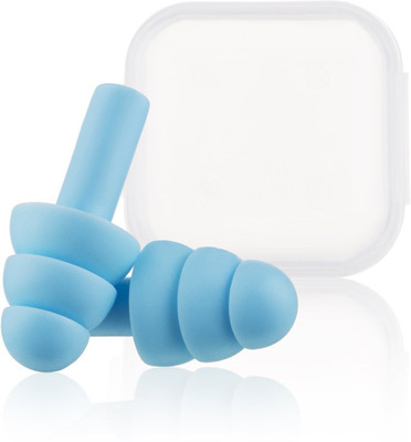 

QUINERGYS ™ Ultramarine - Waterproof Silica Gel Ear & Nose Protector Block Water Soft & Comfortable Ear Plug & Nose Clip(Blue)