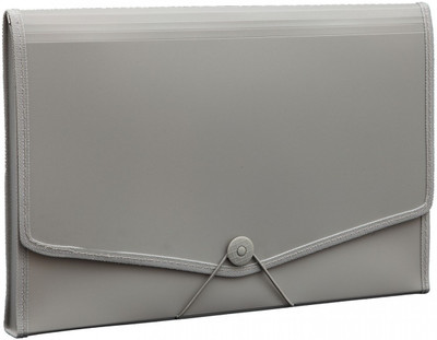 

Solo Polyproplene Expanding File - Elastic Closer - 12 section(Set Of 1, Grey)