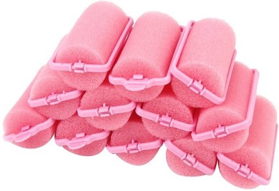 39% OFF on Param Hair Foam Rollers/Set Sponge Plastic Foam Hair Rollers  Hair Curler (Pink) Hair Accessory Set(Pink) on Flipkart 