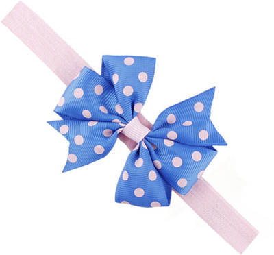 

ADS_Trendyzones Baby Headbands Hairband Grosgrain Ribbon Boutique Dotted Bow Bowknot for Girls Newborn Teens Infant Toddler hair band Head Band(Multicolor)