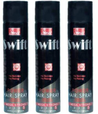 

simco Swift Hair Spray Pack of 3 Spray(750 ml)