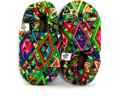 

SKIPS Boys & Girls Slip on Moccasins(Green, Multicolor