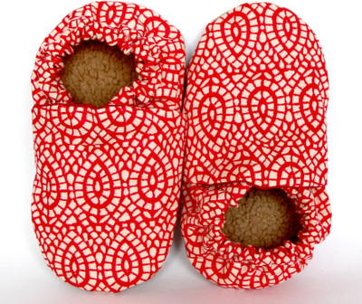 

SKIPS Boys & Girls Slip on Moccasins(Red