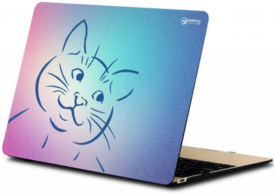 

makimus designs Funny Cat Vinyl Laptop Decal 15.6