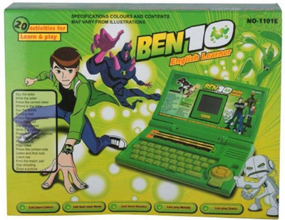 

KIDLAND English learner laptop for Kids (Multicolor)(Green)