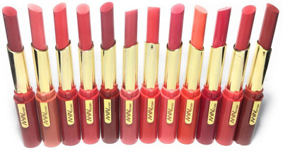 

NYN Noine Matte Moisture Lipstick(Set of-12)1079(Multicolour, 1.8 g)