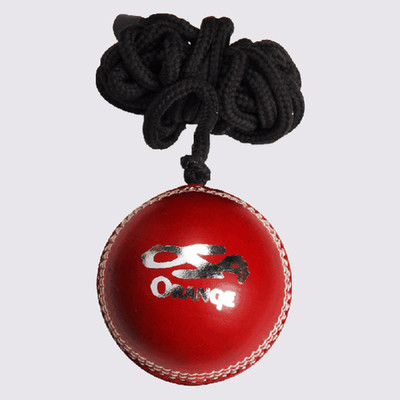 

QUINERGYS ® Professional Series Tournament PVC knocking / hanging Cricket Ball Cricket Training Ball(Pack of 1, Red), Dense red