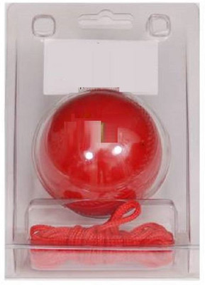 

QUINERGYS ™ International Standard Great Impact Hanging & Knocking Cricket Ball Cricket Training Ball(Pack of 1, Red), Strong red