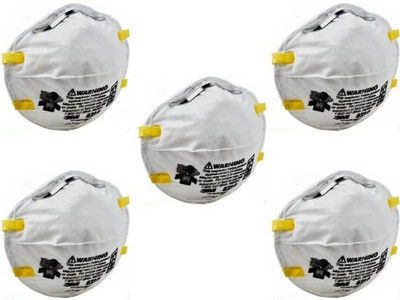 

3M Particulate Respirator 8210, N95 Mask, NIOSH Approved (Pack of 5) Mask and Respirator