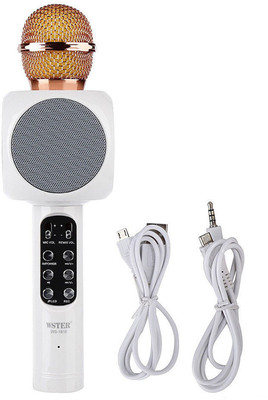 

M-MAX WS1816 Wireless Karaoke Handheld Microphone USB KTV Player Bluetooth Mic Speaker WSTER BLUETOOTH MICROPHONE(Multicolor)