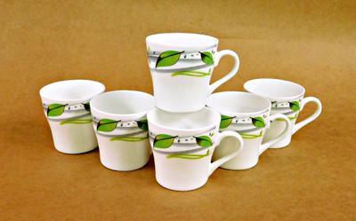 

Reddish Bone China(White)
