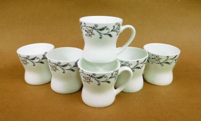 

Reddish Bone China(White, Pack of 6)