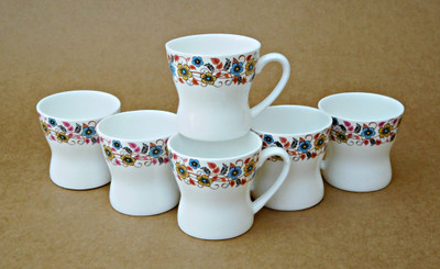 

Reddish Bone China(White, Pack of 6)